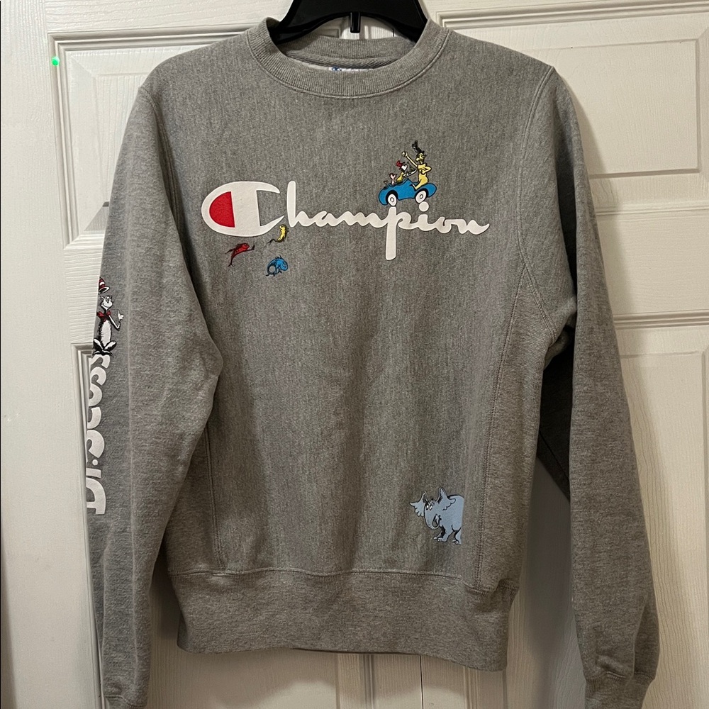 Champion Dr. Seuss Men's crewneck Sweatshirt